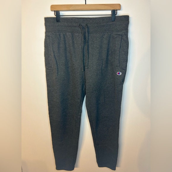 Champion Men’s Dark Gray Sweatpants, Size Large, Jogger Pants - Picture 1 of 7